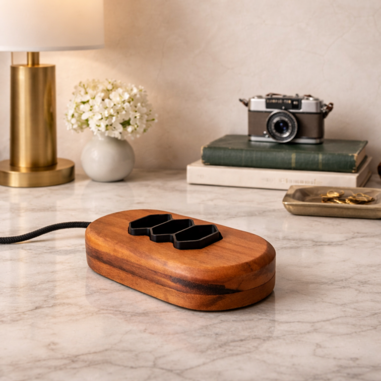 Extensao Eletrica de Madeira Extemad Muiracatiara Tecido