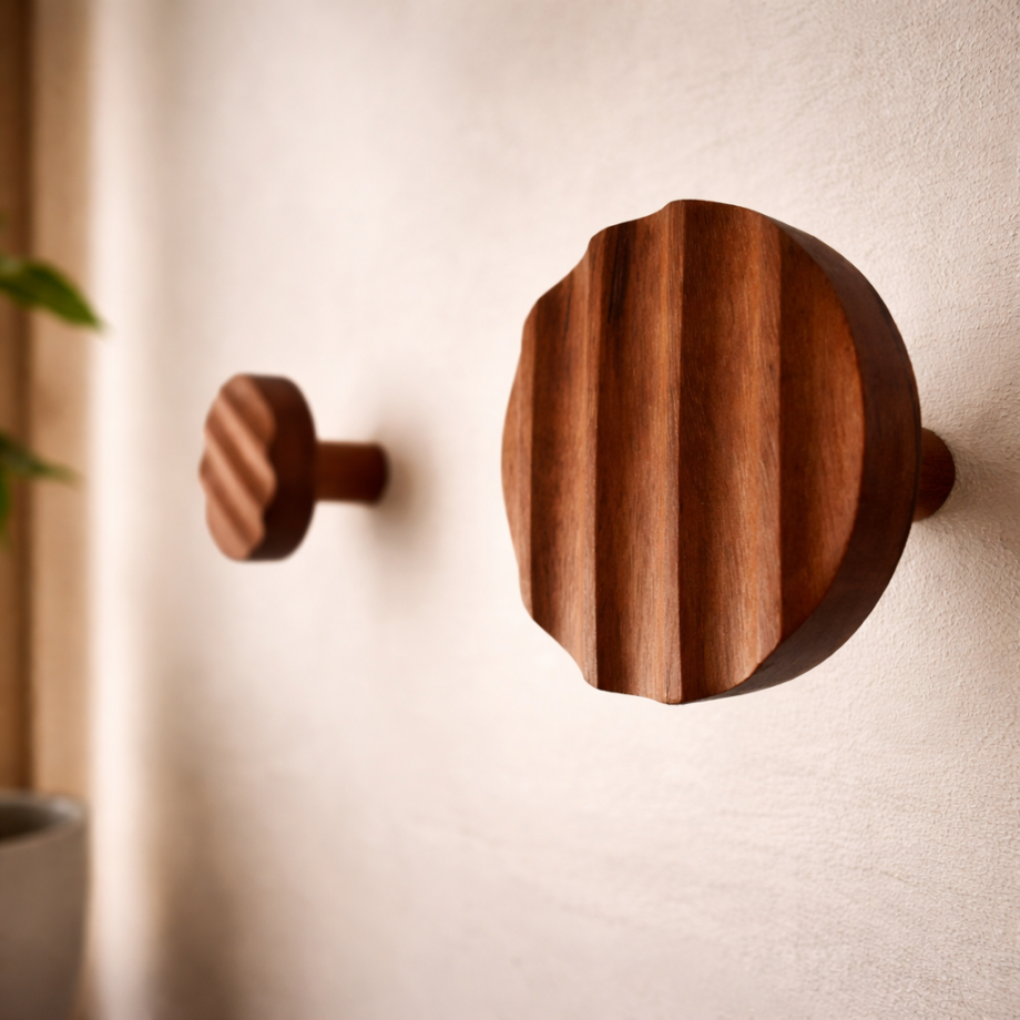 Gancho/Cabideiro De Parede - Luz&Sombra | Que Mãos - Design Autoral Em ...