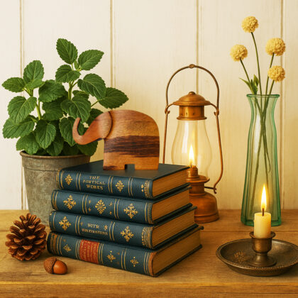 Enfeite Escultura de Madeira - Elefante do Sucesso - Muiracatiara