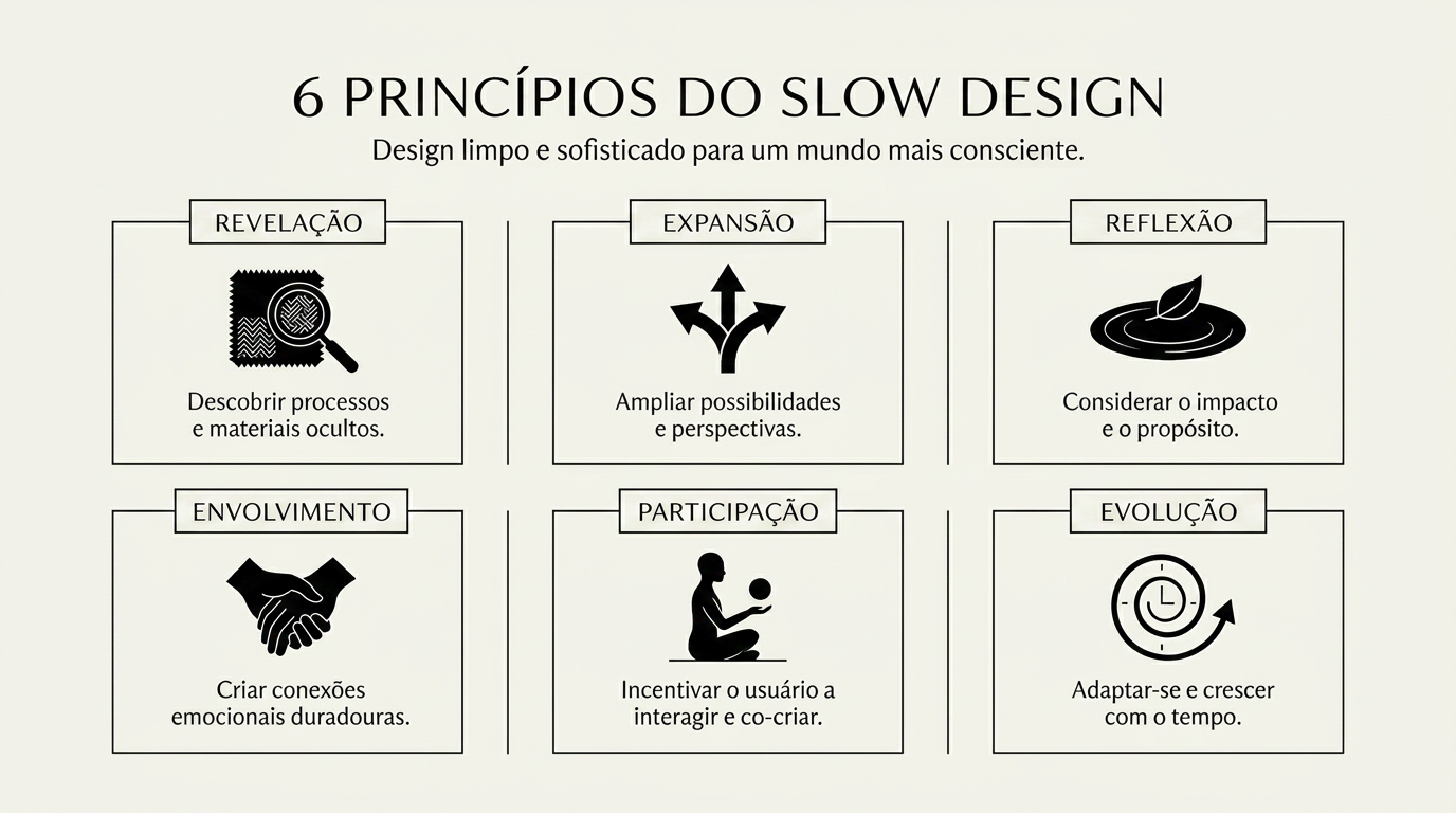 Slow Design infografico